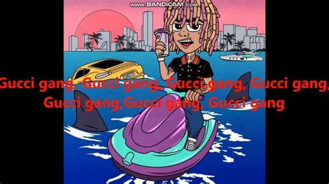 traduction gucci gang